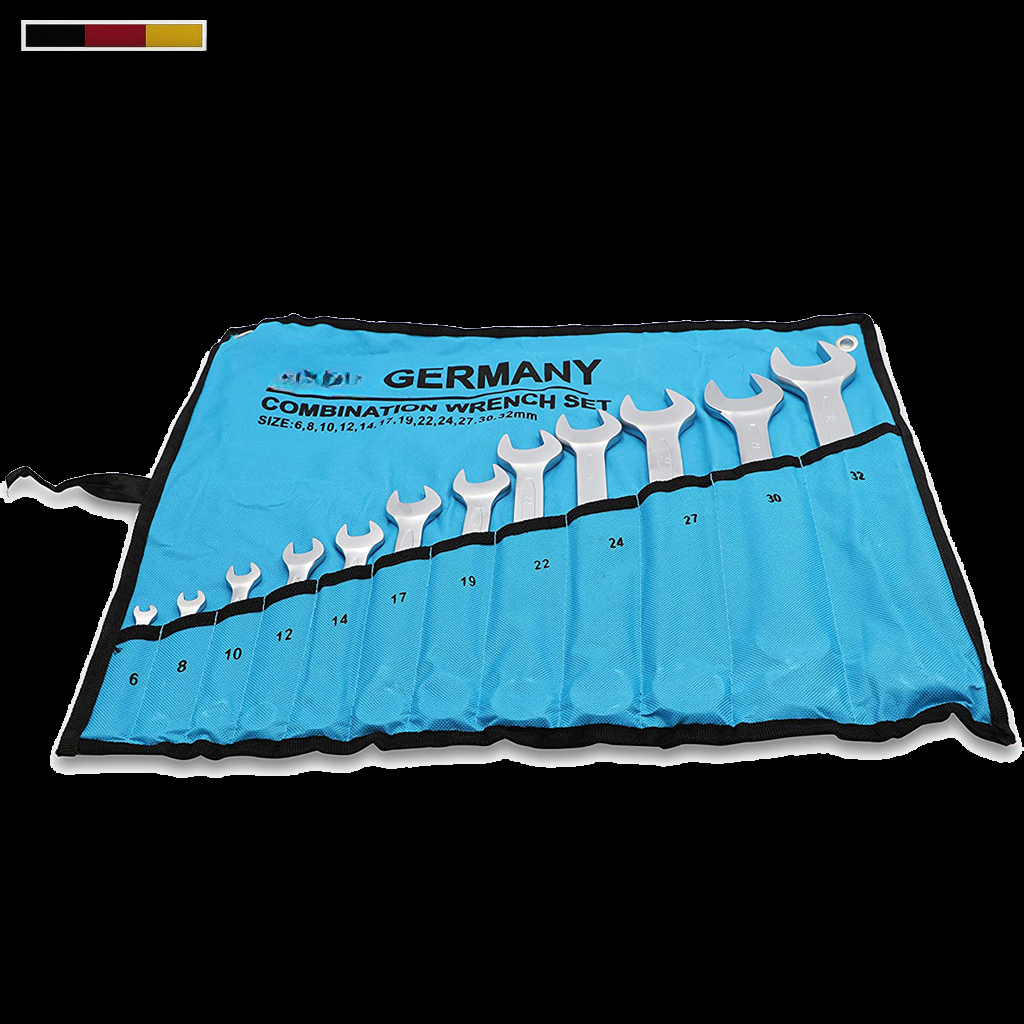 Combination Wrench Set 12pcs 6-32mm