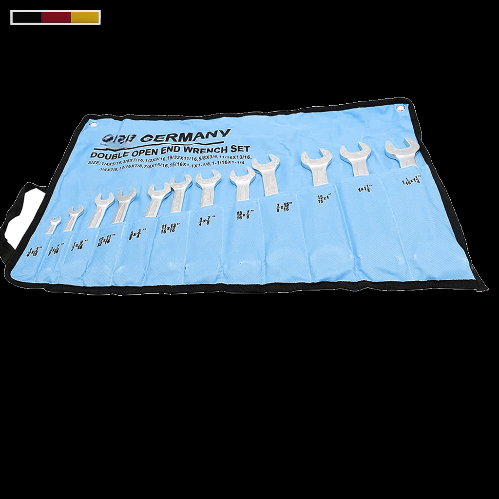 Double Open Wrench Set Inch