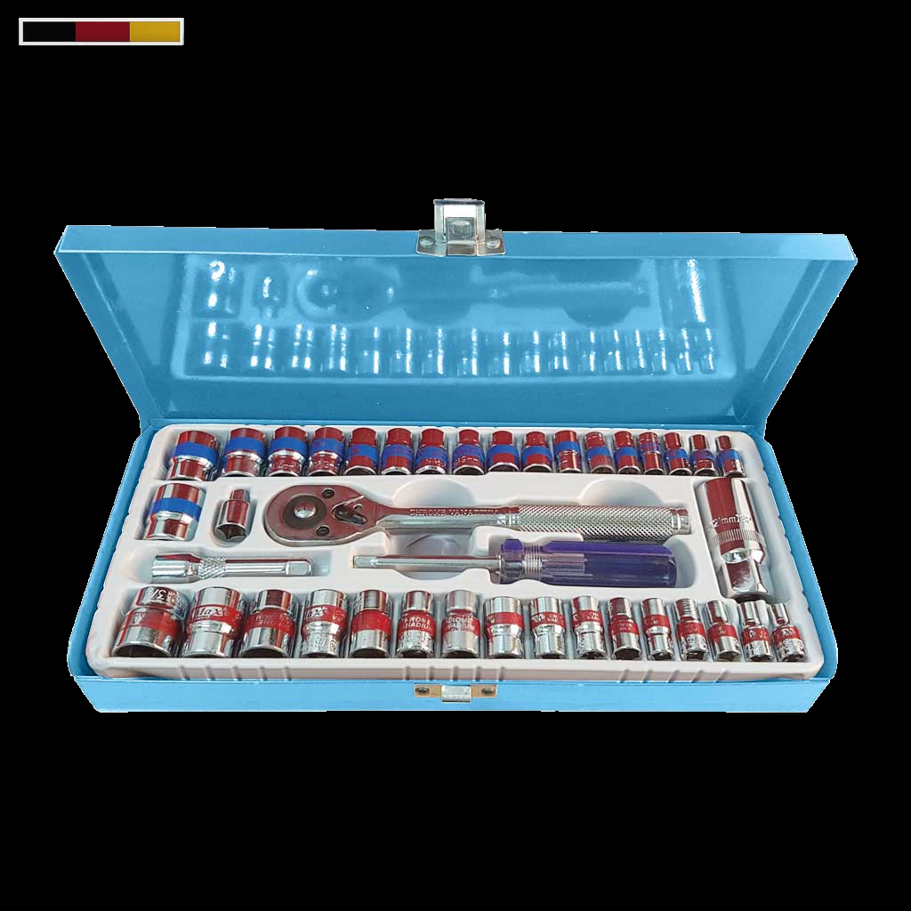 Socket Set 3/8\'\' DR - 40 Pcs BS438S-40