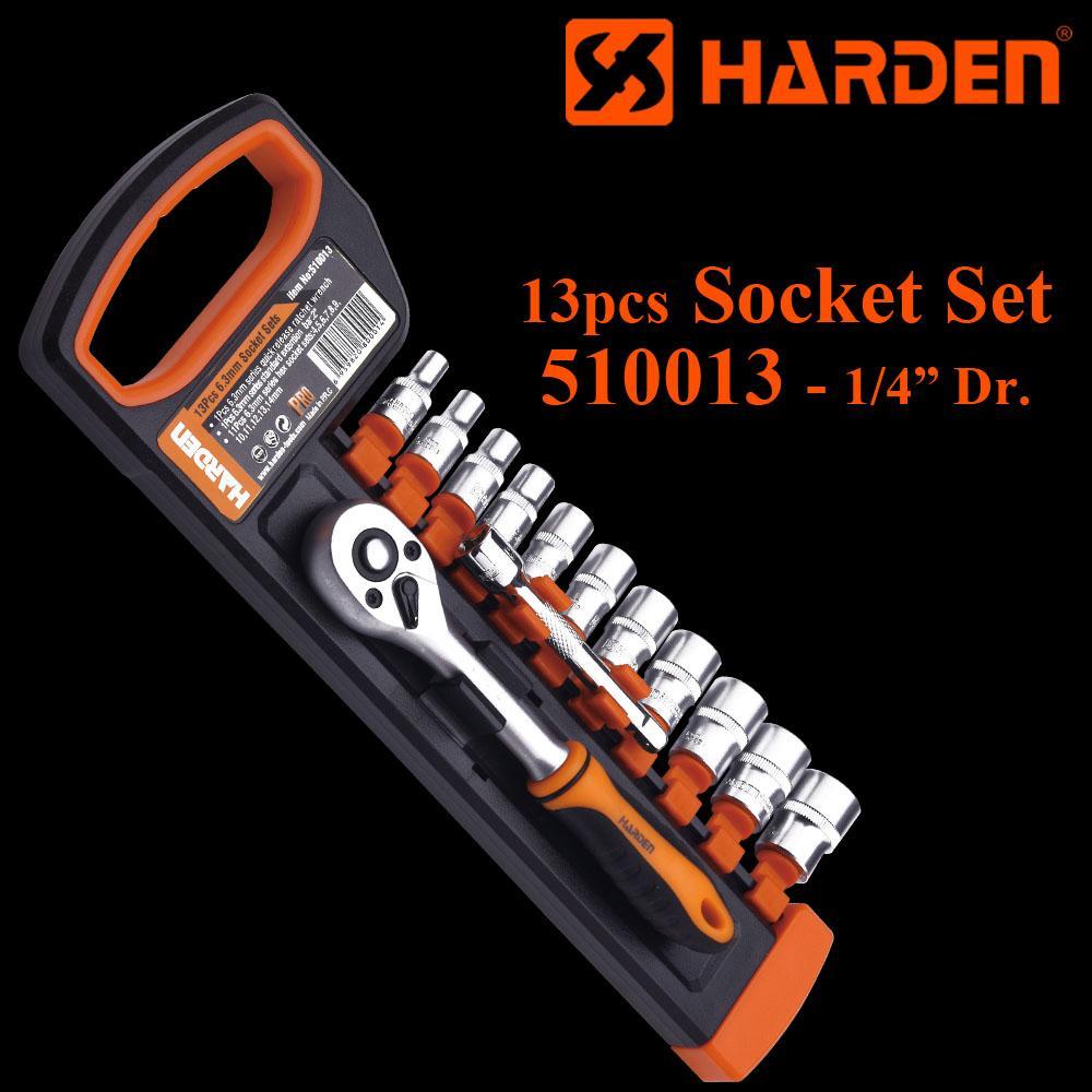 13Pcs 1/4 Inch Dr. Socket Set