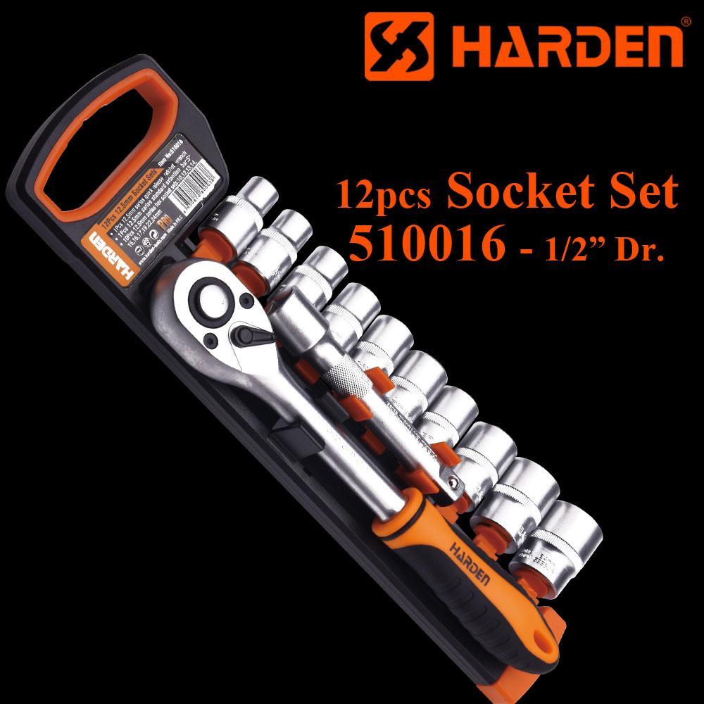 12Pcs 1/2 Inch Dr. Socket Set