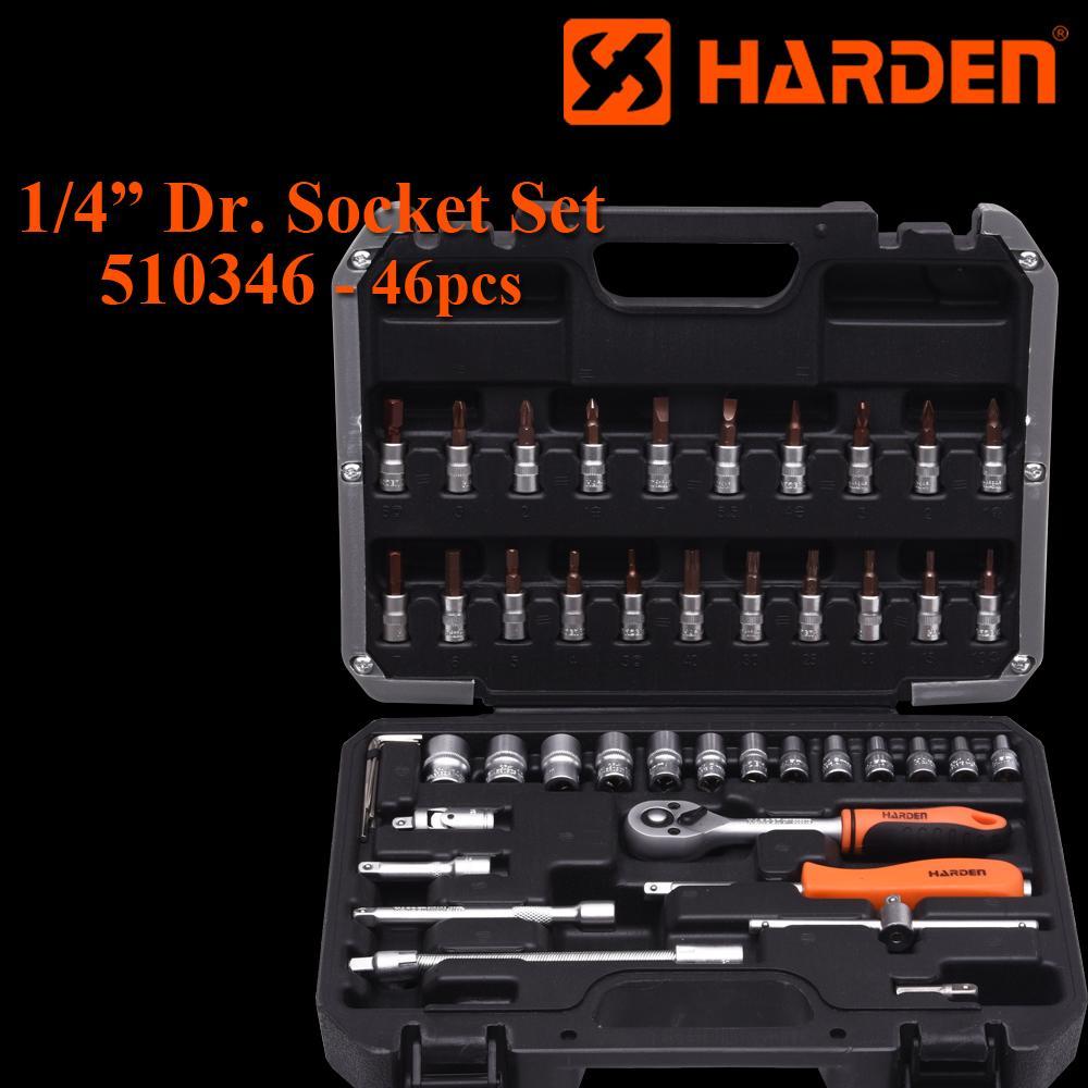 46Pcs 1/4 Inch Dr. Socket Set