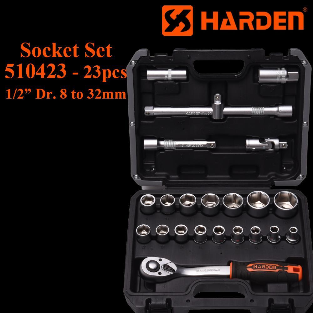 23Pcs 1/2 Inch Dr. Socket Set