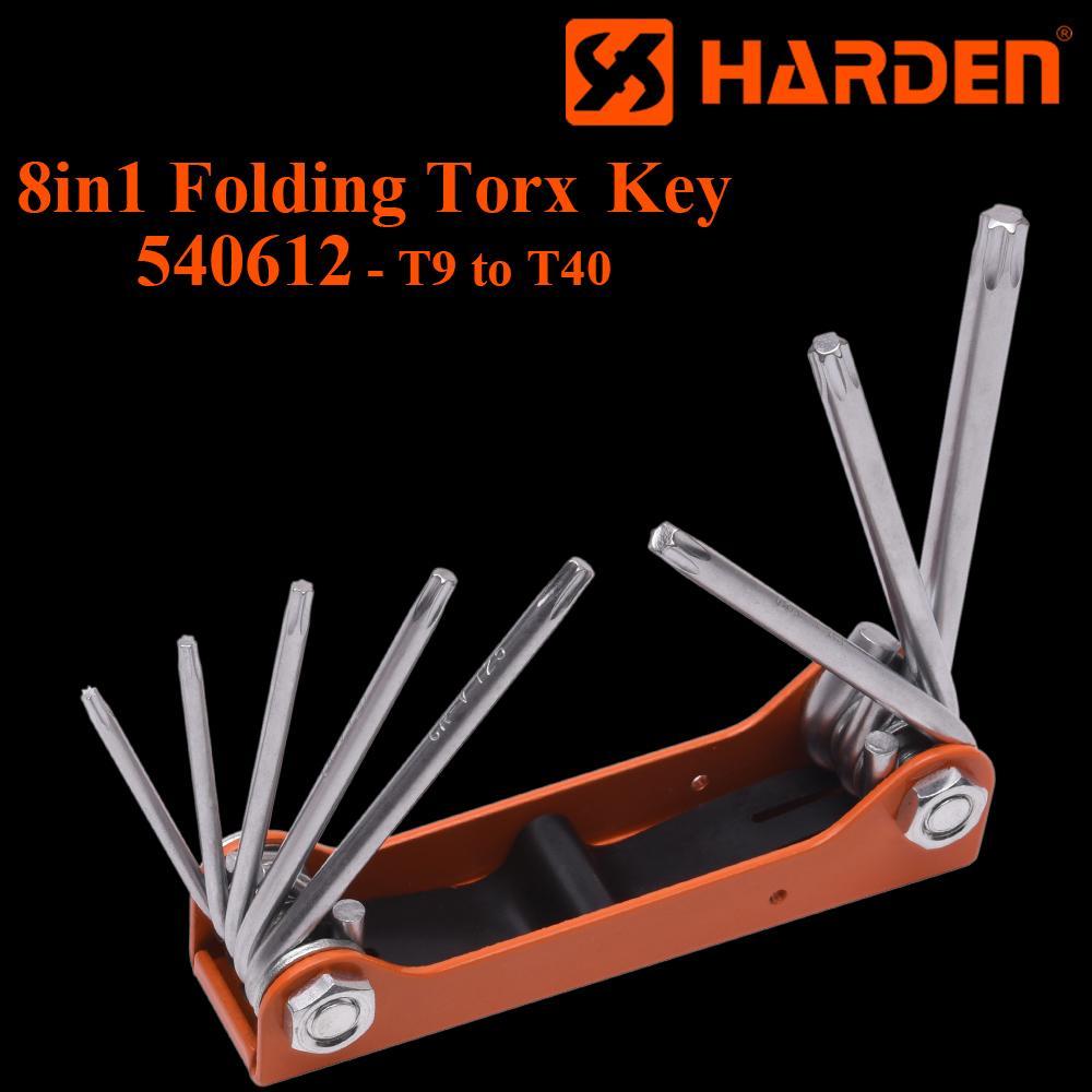 8Pcs Foldable Torx Allen Key Set