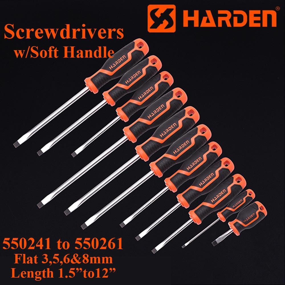 6x250mm Screwdriver with Soft Handle 10