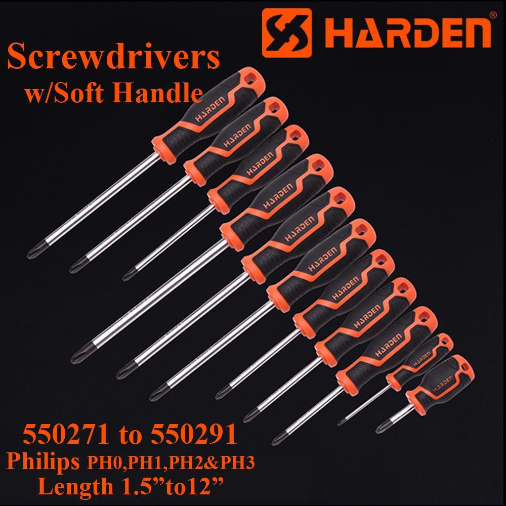 PH2x200mm Screwdriver with Soft Handle 8