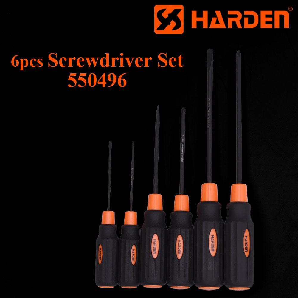 6Pcs Screwdriver Set Black
