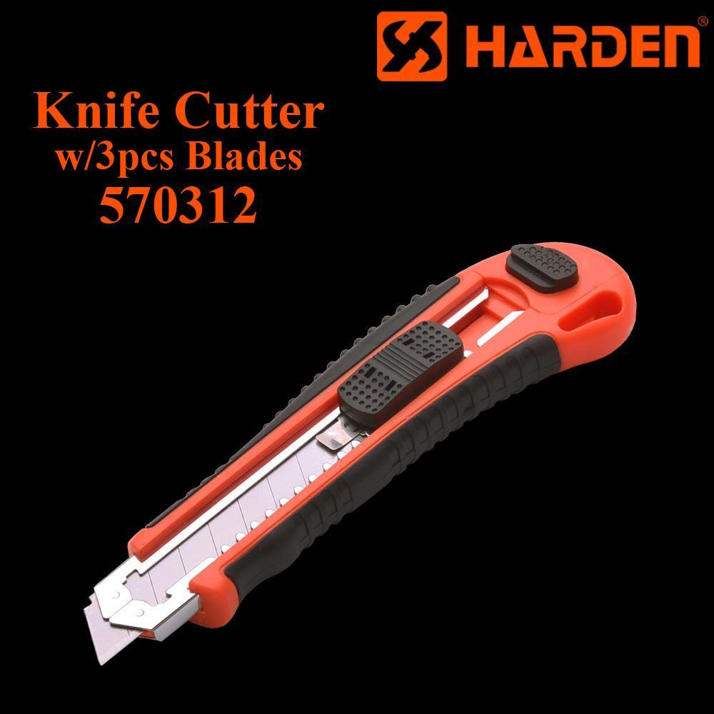 18mm Plastic Knife Metal Holder 3Pcs Blade