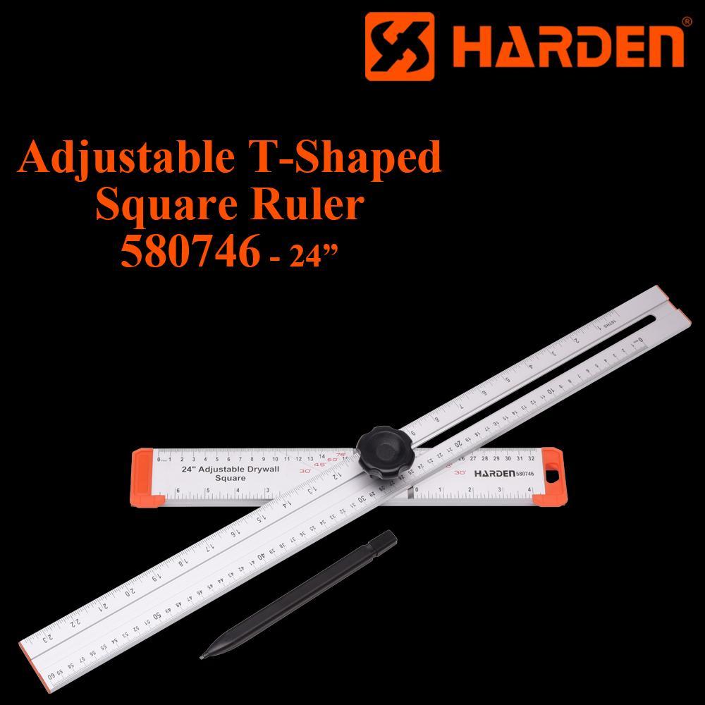 24 Inch Adjustable T-Shaped Square Ruler
