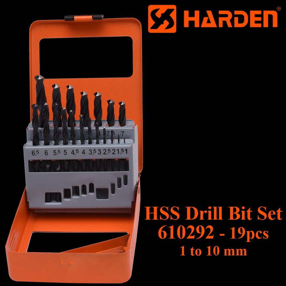 19Pcs Drill Bits Set