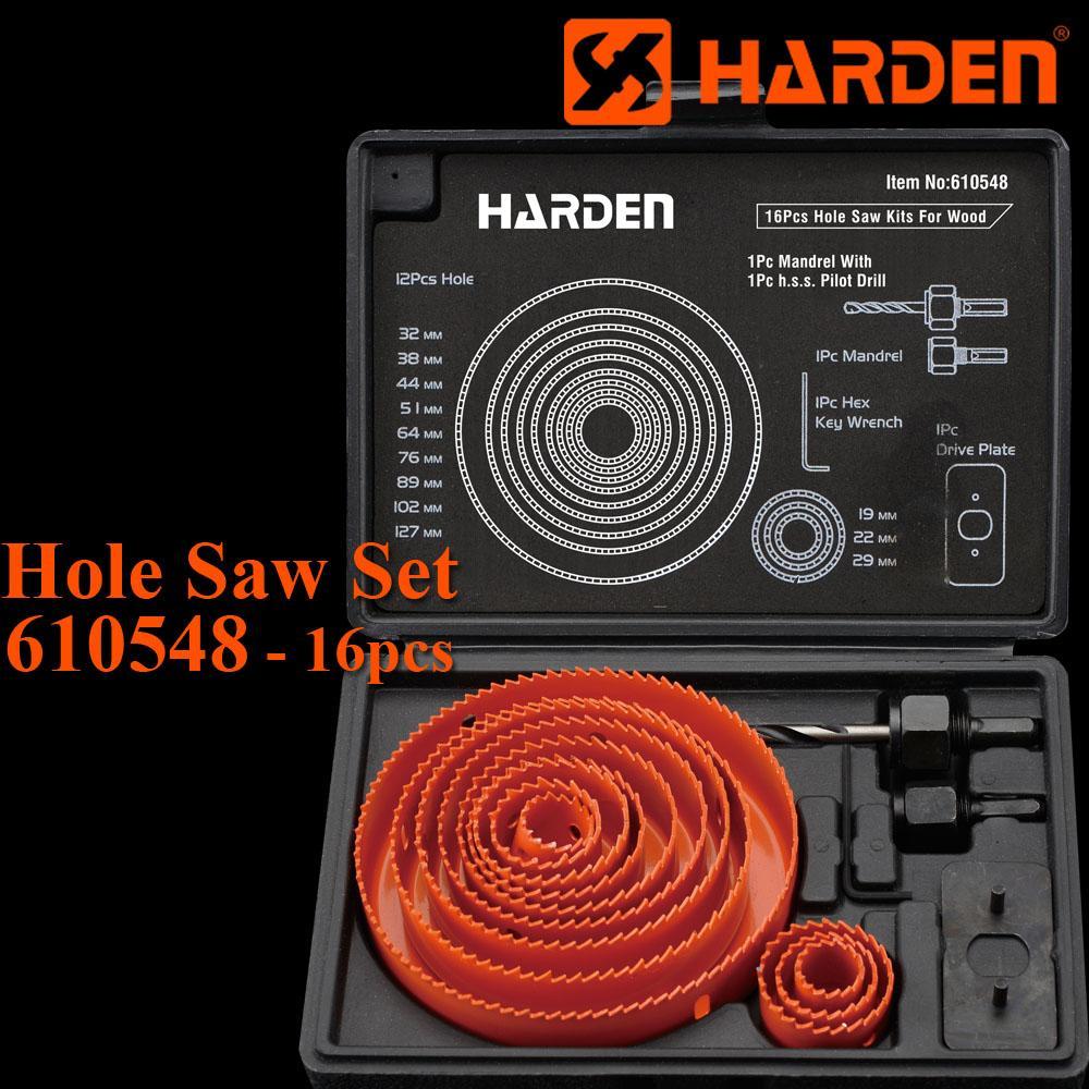 16Pcs Holesaw Kits For Wood