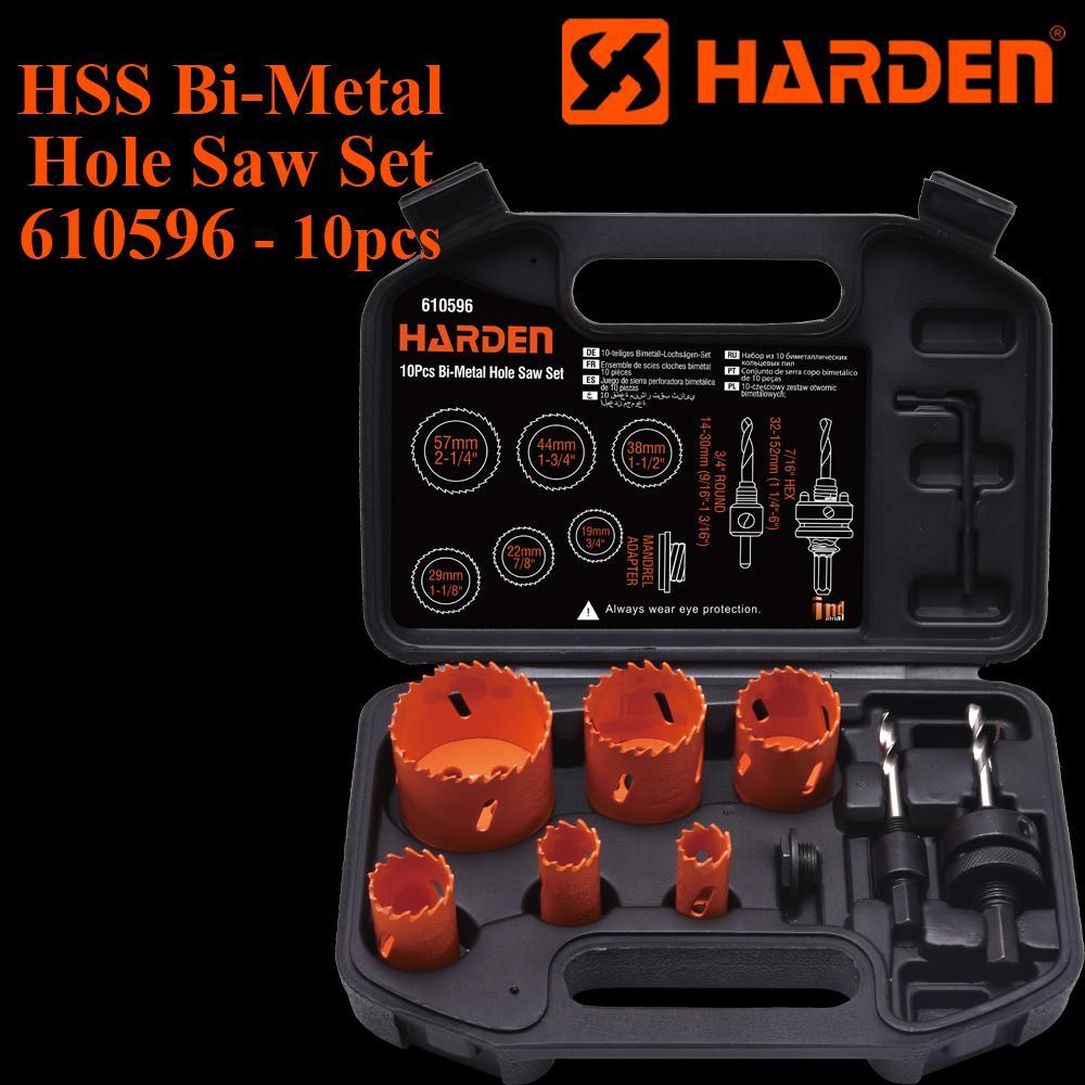 10Pcs Hss Bi-Metal Holesaw Set