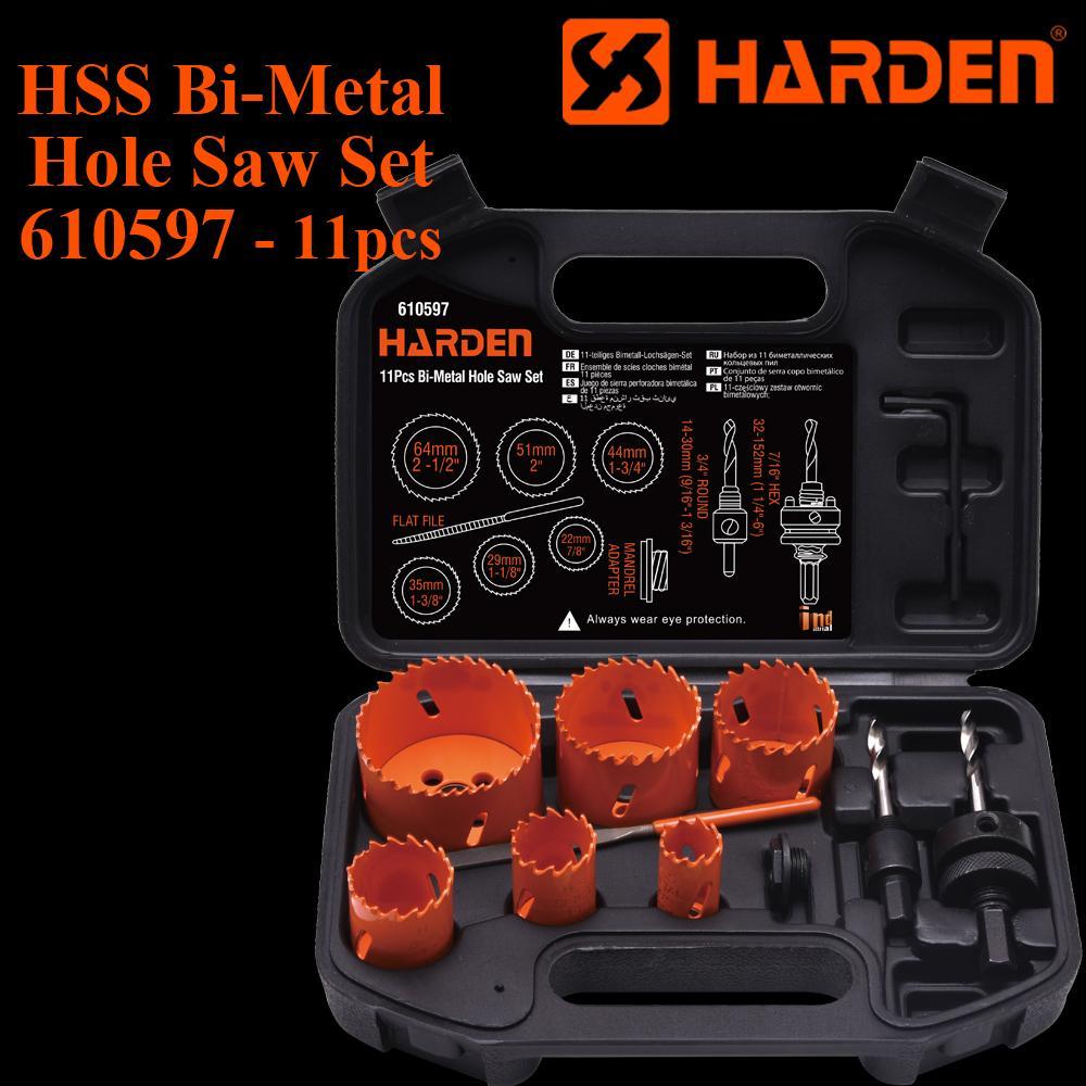 11Pcs Hss Bi-Metal Holesaw Set