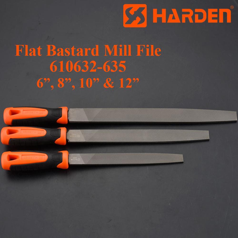 8 Inch Flat Bastard Mill File With Soft Handle
