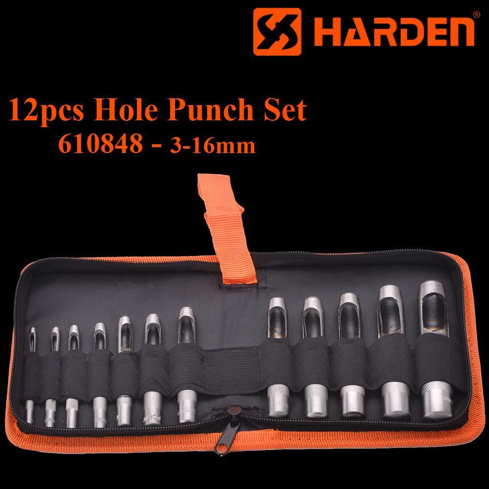 12Pcs Hollow Punch Set 3-16mm