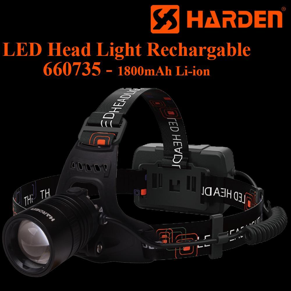 Head Light Rechargable 1800Mah