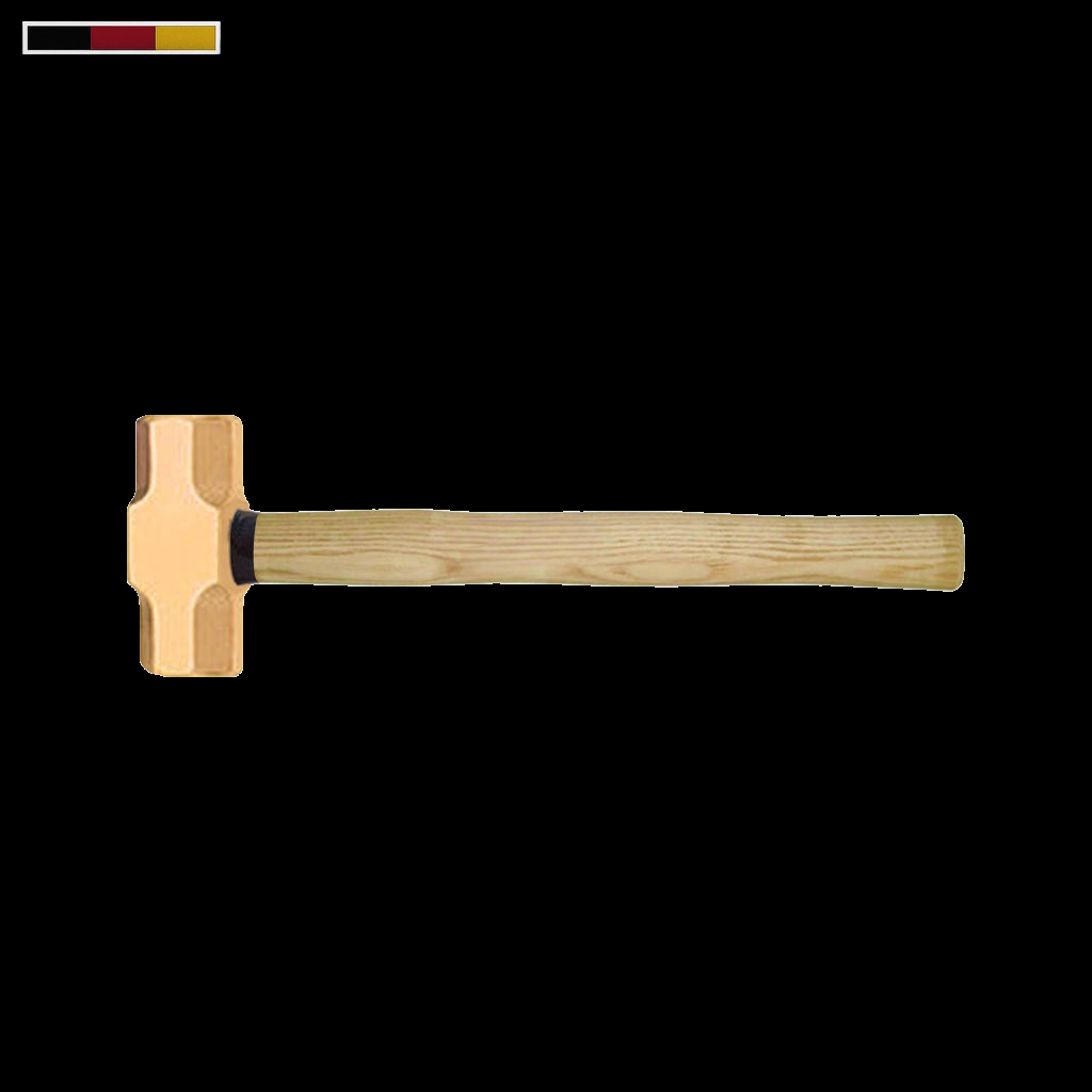 Copper Sledge Hammer Wooden Handle