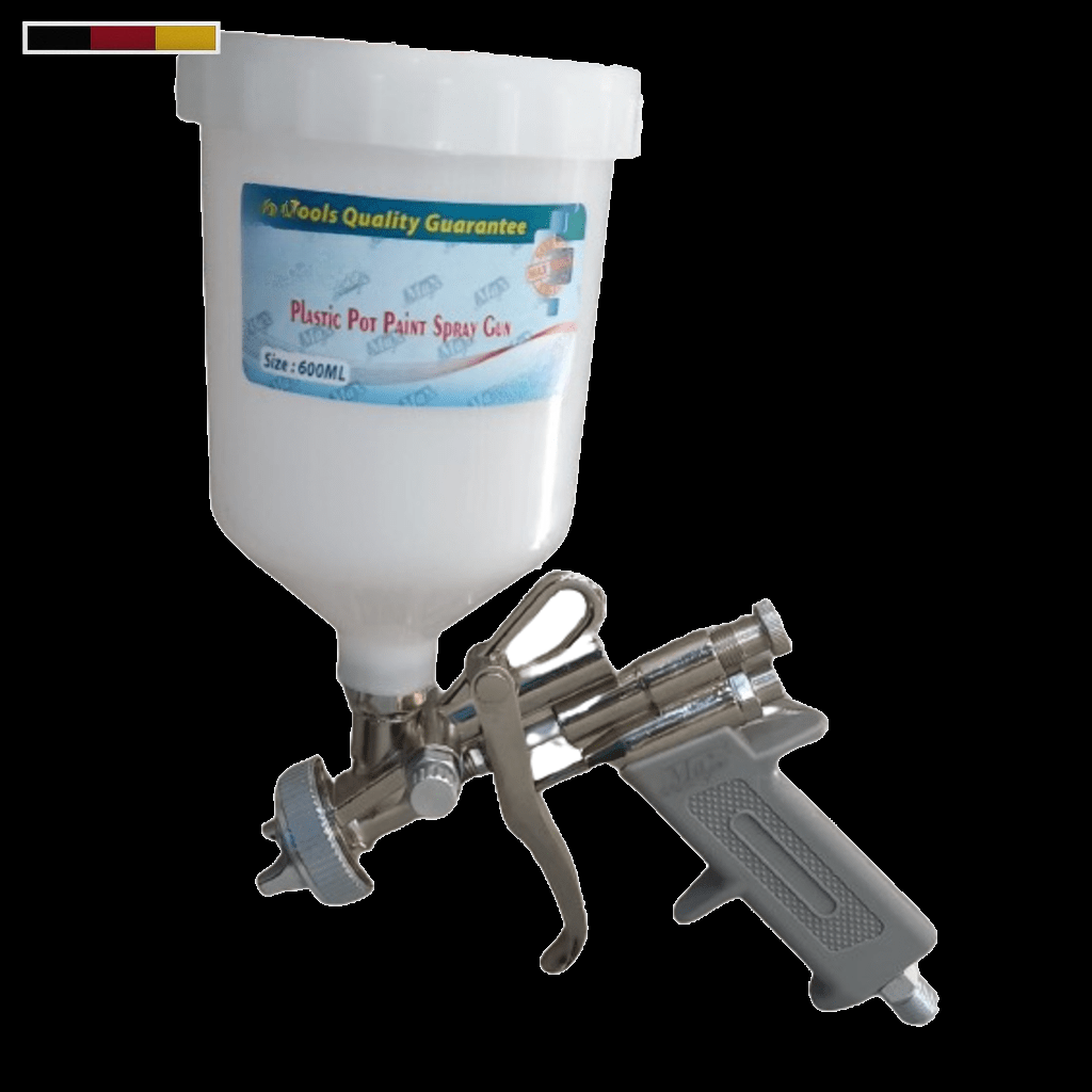 Spray Gun Plastic Pot 600ml