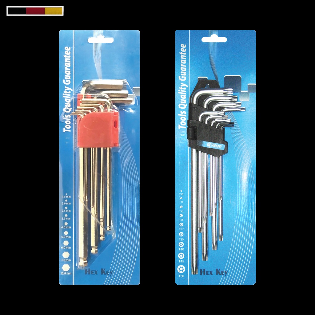 Allen Keys Ex. Long Ball Head / Torx Keys