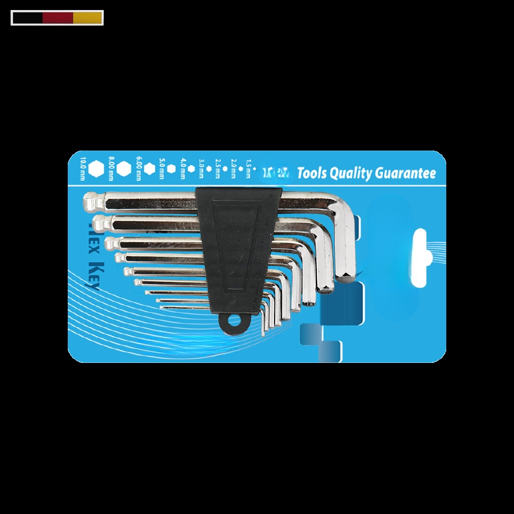 Allen Keys Set Ball Head Imperial