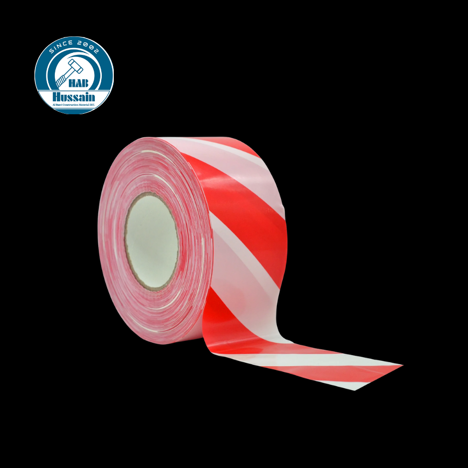 Warning Tape Red White