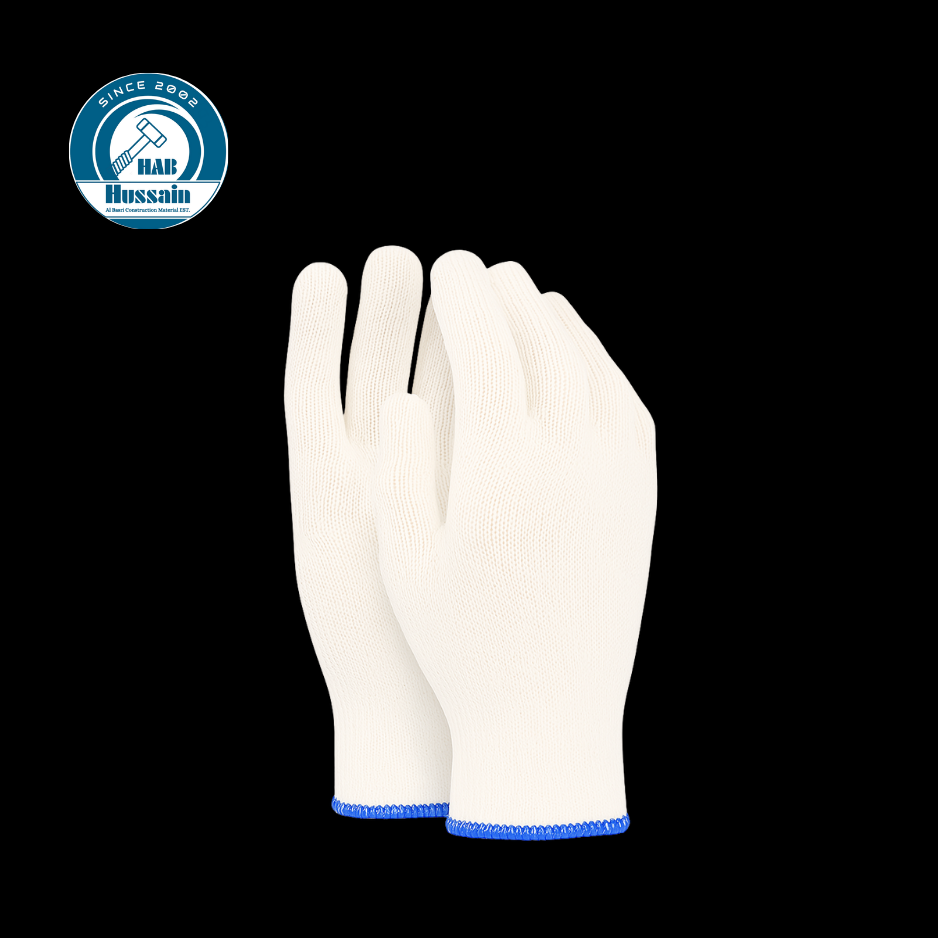 Cotton Gloves  Blue Coloured (400 Pair / Crtn)