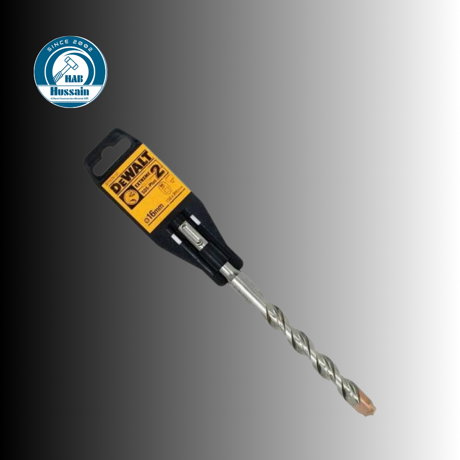 6mmX100X160 2 cutter sds plus drill bit DT9515-QZ