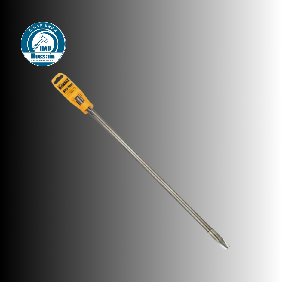 Flat 250mm x 20mm sds plus chisel DT6802-QZ