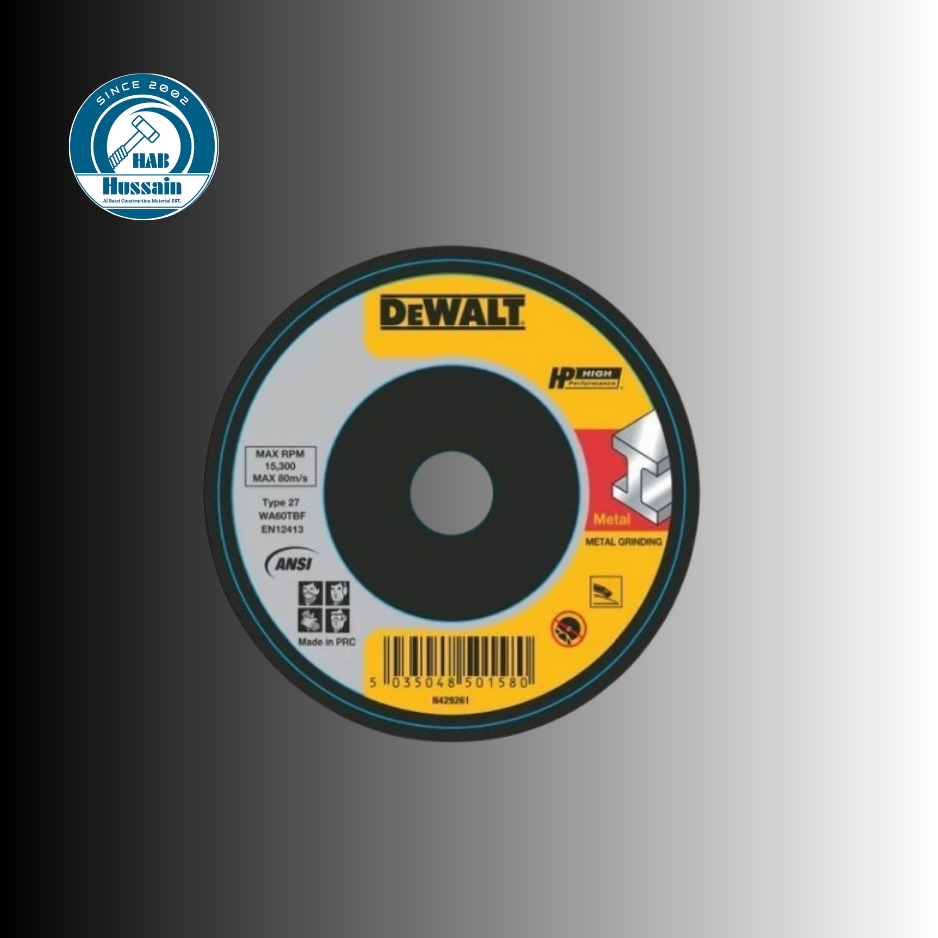 100 x 6 x 16 metal grinding wheel DWA4500IA-AE