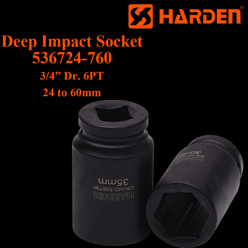20mm Deep Impact Socket 3/4" Dr 6PT