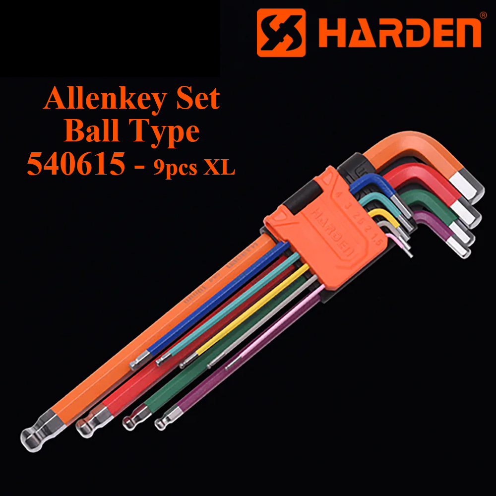 9Pcs Ball XL Allen Key Set