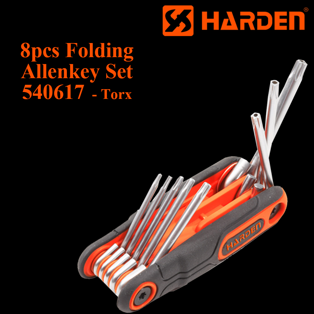 8 In 1 Folding Torx Key Set