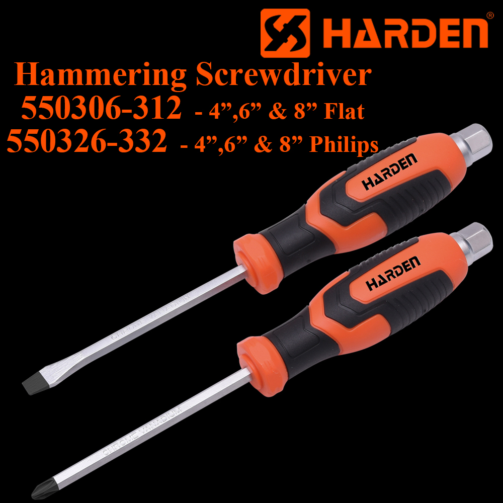 PH1X100mm Hammering Philips Screwdriver