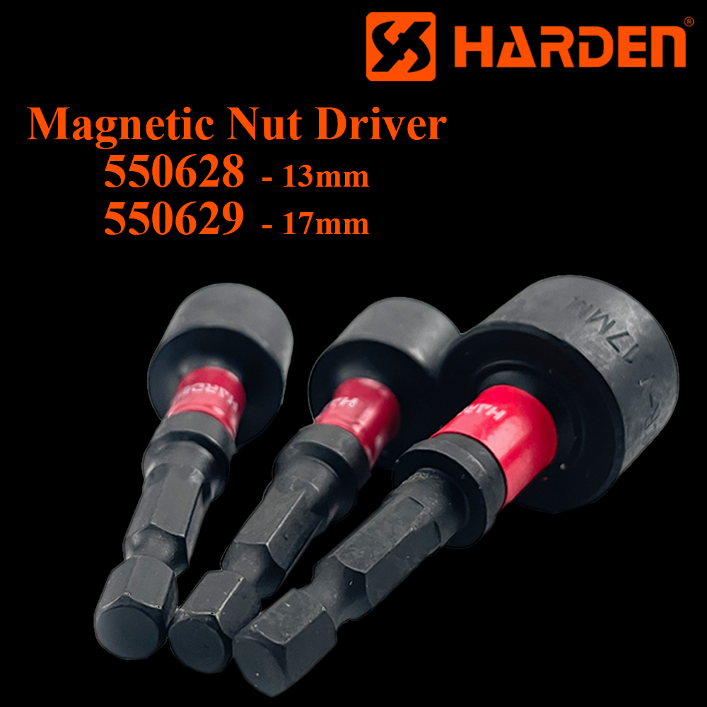 2Pcs 17mm Magnetic Nut Drivers 