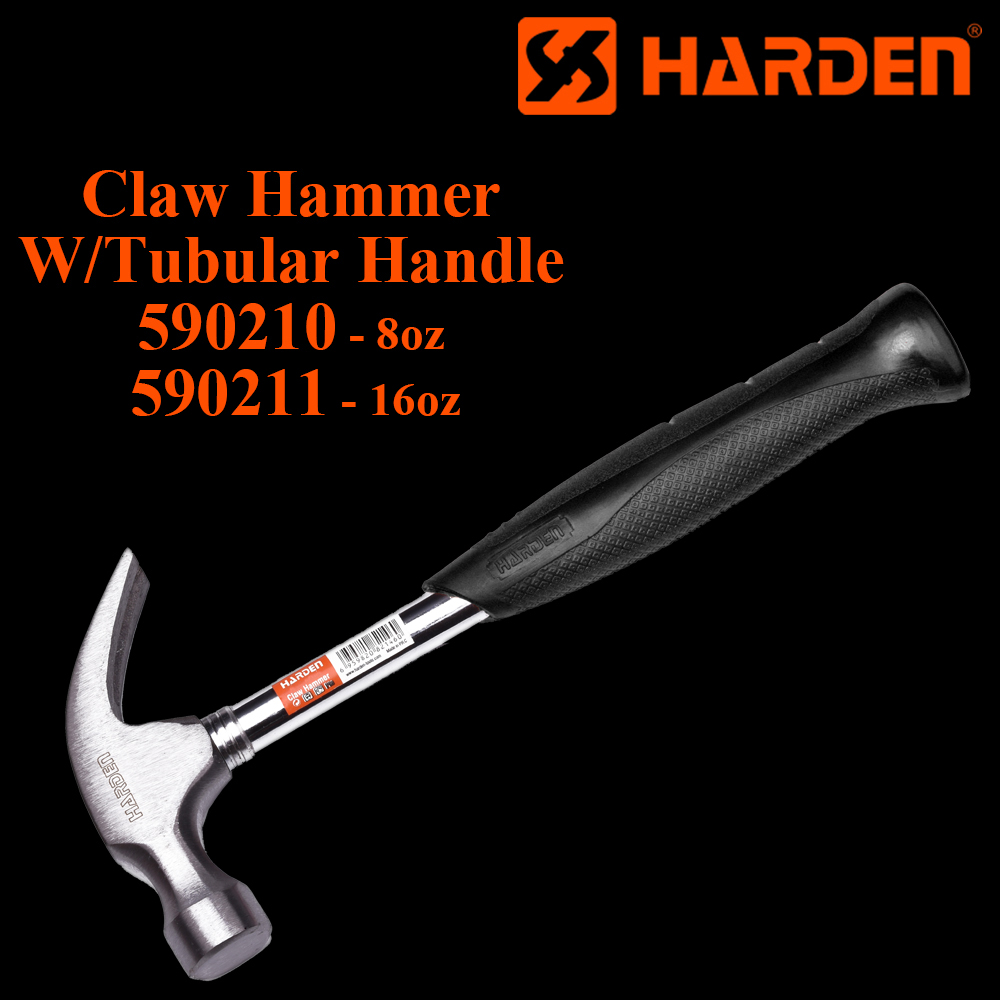 0.25kg/8oz Claw Hammer with Tubular Handle