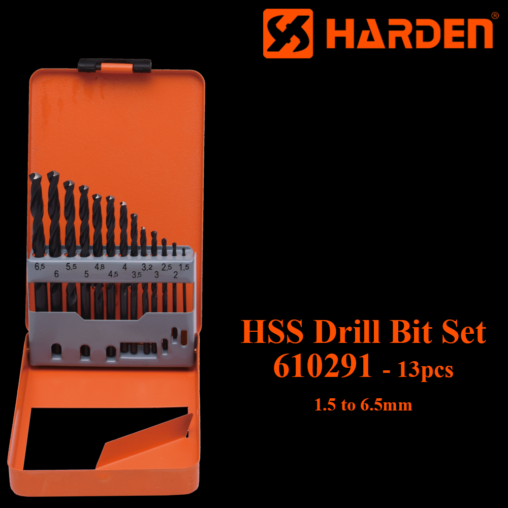 13Pcs Drill Bits Set