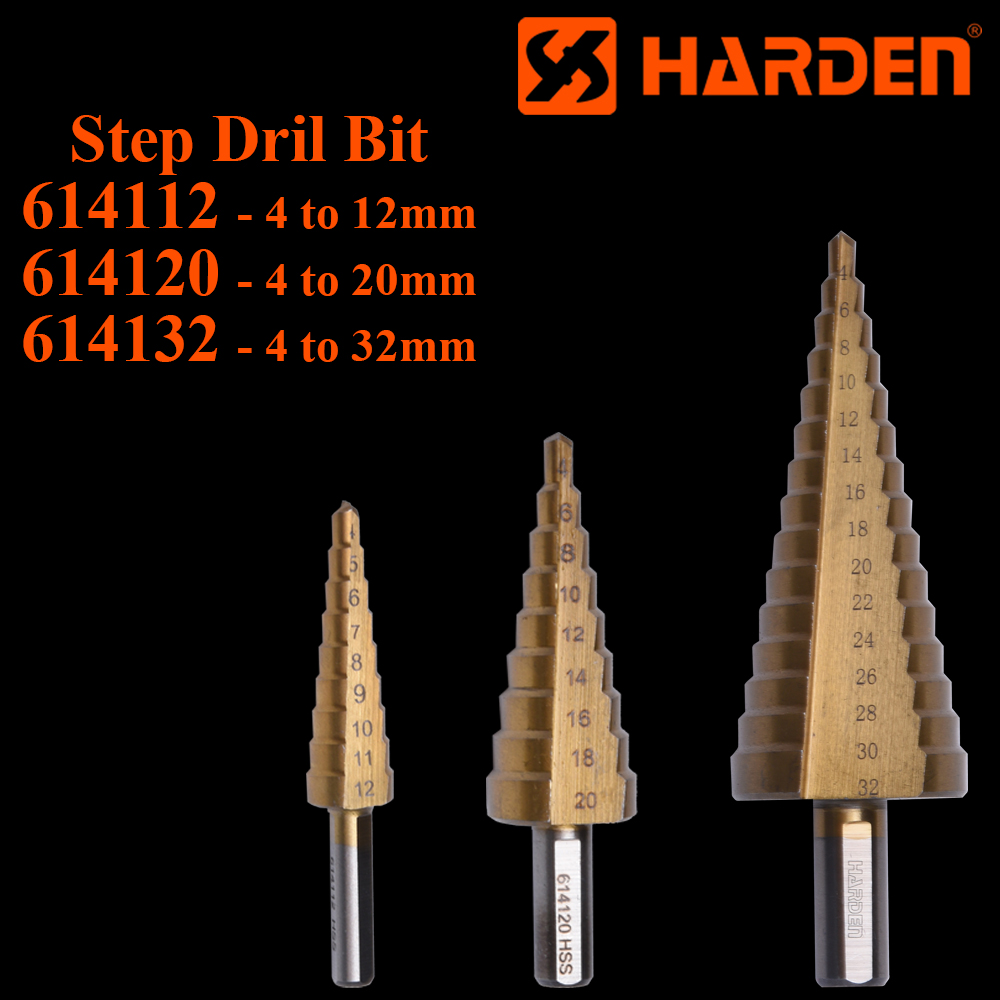 4-20mm Step Drill Bit