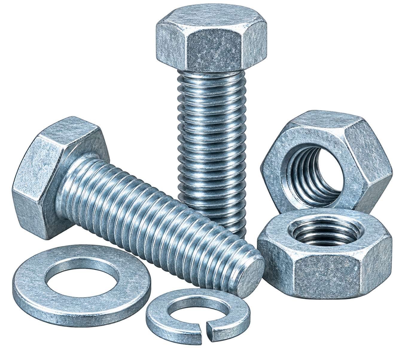 Galvanized Steel Fasteners (G.I.)
